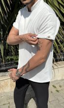 Beyaz Renk Darel Premium Şef Ceketi