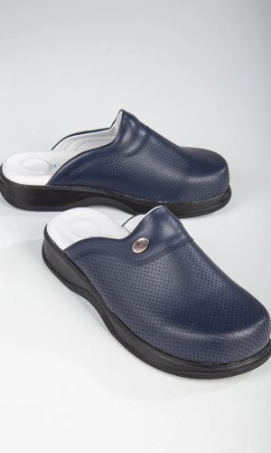 Lacivert Premium Ortopedik Terlik