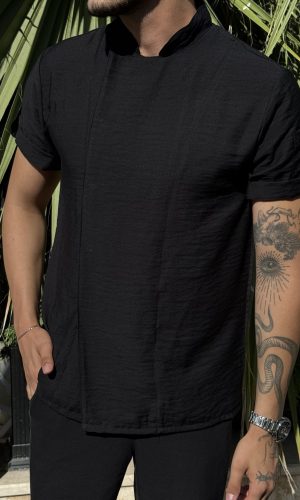 Siyah Renk Breez Premium Şef Ceketi