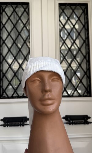 Beyaz Renk Darel Aşçı Bandana