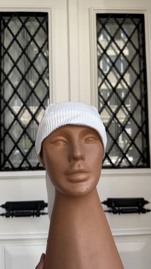 Beyaz Renk Darel Aşçı Bandana